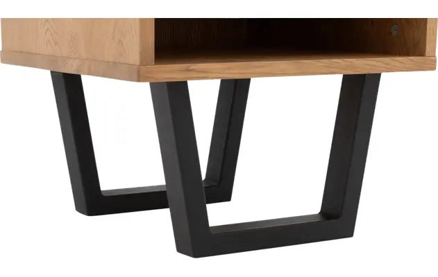 Goossens nachtkastje slade blank eiken - 8210102-04