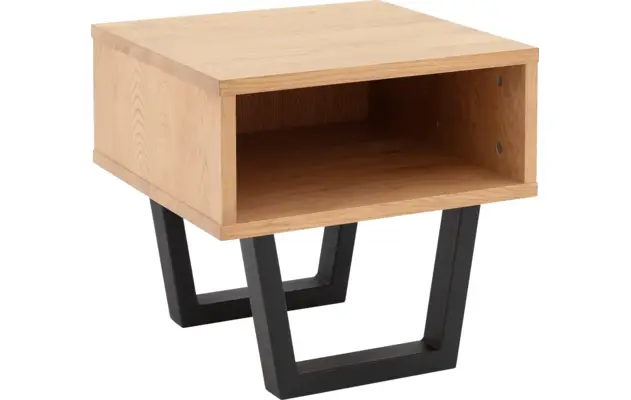 Goossens nachtkastje slade blank eiken - 8210106-02