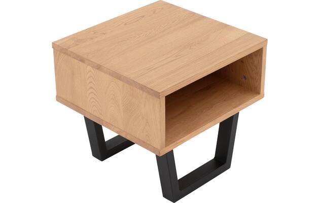 Goossens nachtkastje slade blank eiken - 8210106-03
