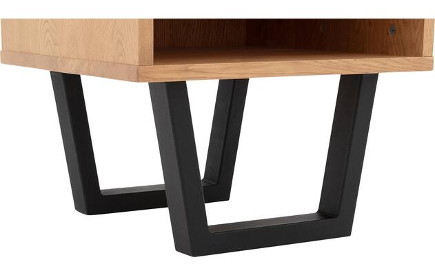 Goossens nachtkastje slade blank eiken - 8210106-04
