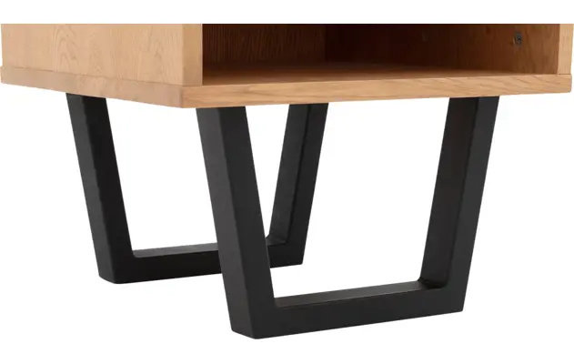 Goossens nachtkastje slade blank eiken - 8210106-04