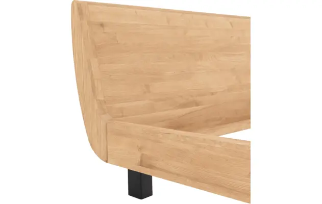 Goossens excellent bedframe denzo blank eiken - 8210110-10