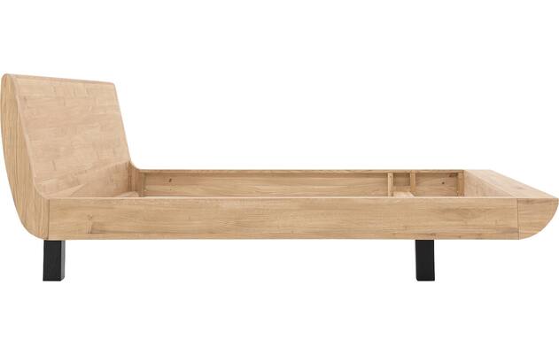 Goossens excellent bedframe denzo wit eiken - 8210112-08