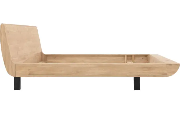 Goossens excellent bedframe denzo wit eiken - 8210112-08