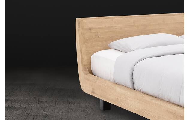 Goossens excellent bedframe denzo wit eiken - 8210112-14