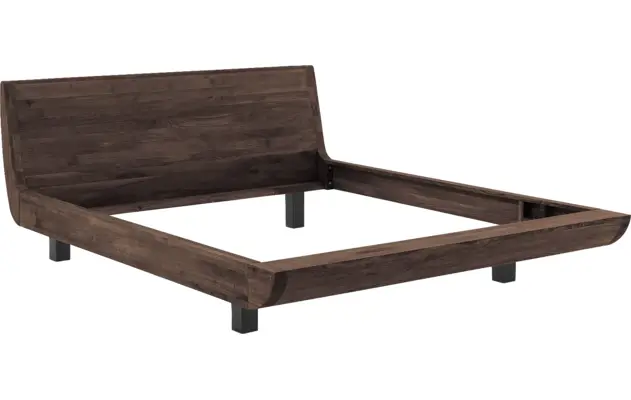 Goossens excellent bedframe denzo donker bruin eiken - 8210114-06