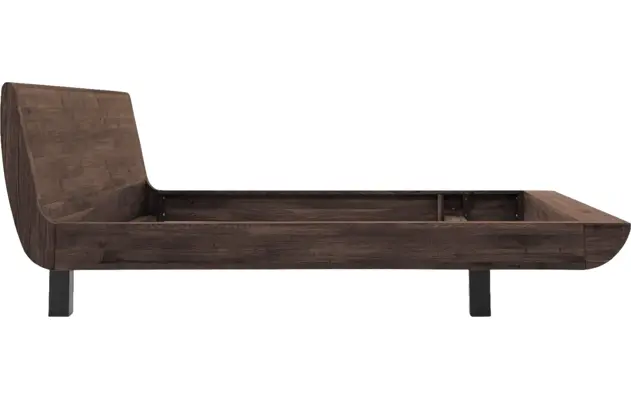 Goossens excellent bedframe denzo donker bruin eiken - 8210114-08
