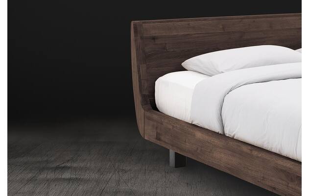 Goossens excellent bedframe denzo donker bruin eiken - 8210114-14
