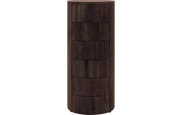Goossens excellent ladekast denzo donker bruin eiken - 8210116-01
