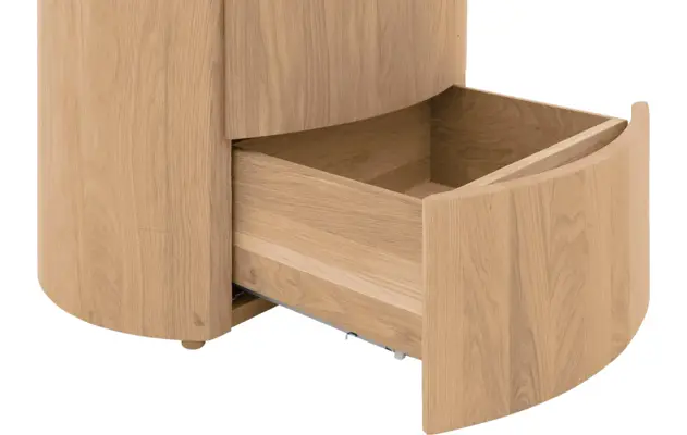 Goossens excellent ladekast denzo wit eiken - 8210118-04
