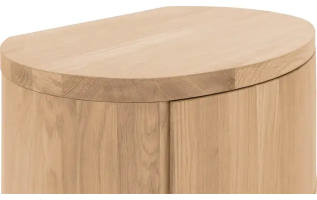 Goossens excellent ladekast denzo wit eiken - 8210118-05