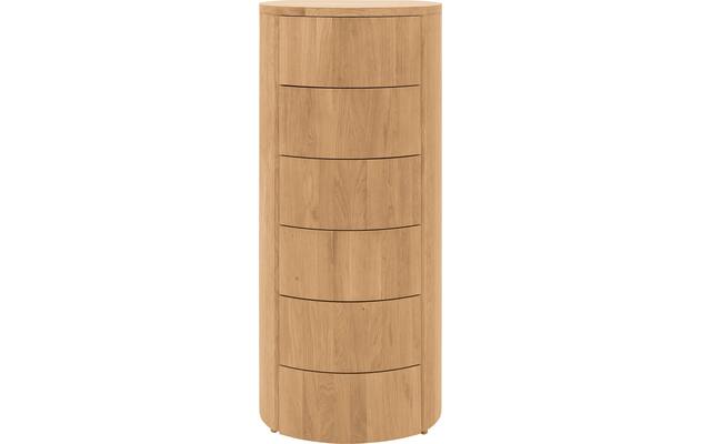 Goossens excellent ladekast denzo blank eiken - 8210119-01