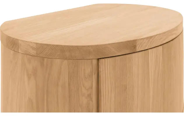 Goossens excellent ladekast denzo blank eiken - 8210119-05