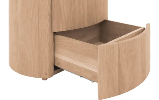 Goossens excellent ladekast denzo onbewerkt eiken - 8210121-04