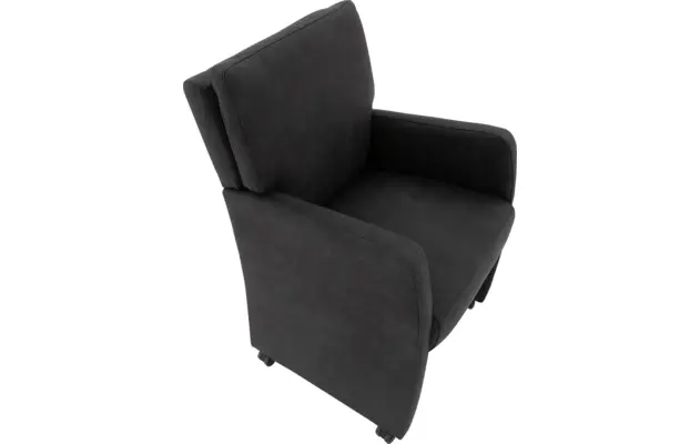 Goossens eetkamerstoel leen grijs microvezel - 8210231-03