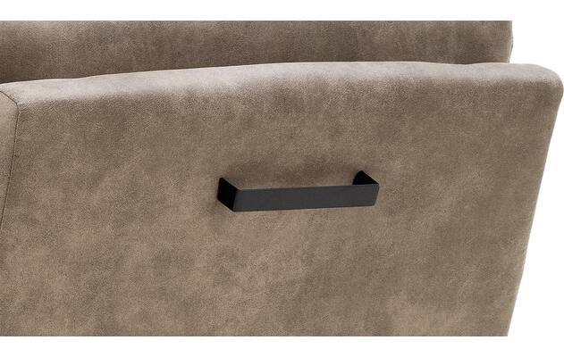 Goossens eetkamerstoel leen bruin microvezel - 8210238-07