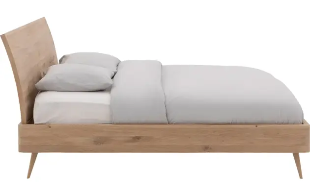 Goossens excellent bedframe dodge onbewerkt eiken - 8210252-04