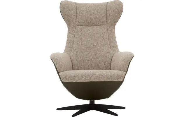 Goossens excellent relaxstoel avec groen leer - 8210272-01