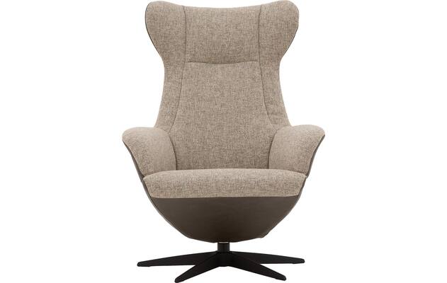 Goossens excellent relaxstoel avec grijs leer - 8210273-01