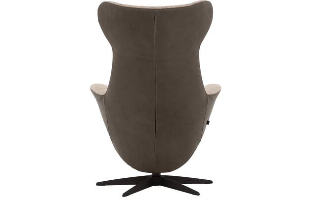 Goossens excellent relaxstoel avec grijs leer - 8210273-06