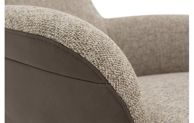Goossens excellent relaxstoel avec grijs leer - 8210273-10