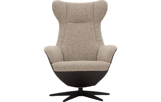 Goossens excellent relaxstoel avec grijs leer - 8210274-01