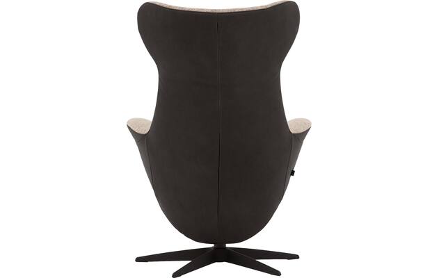 Goossens excellent relaxstoel avec grijs leer - 8210274-06