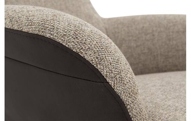 Goossens excellent relaxstoel avec grijs leer - 8210274-10
