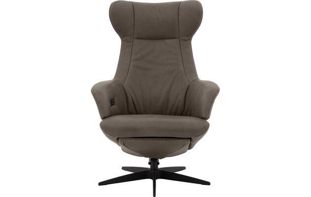Goossens excellent relaxstoel avec grijs leer - 8210285-01