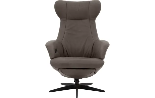 Goossens excellent relaxstoel avec grijs leer - 8210285-01