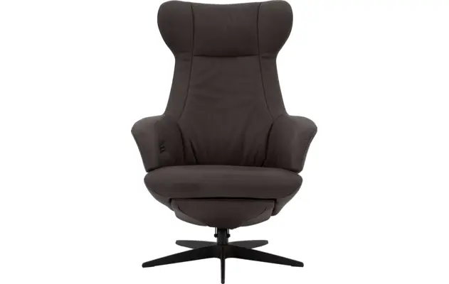 Goossens excellent relaxstoel avec grijs leer - 8210286-01