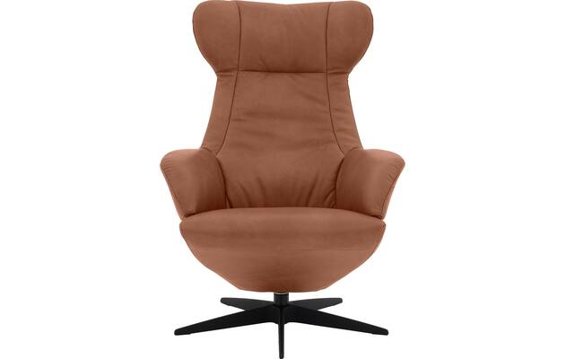 Goossens excellent relaxstoel avec bruin leer - 8210295-02