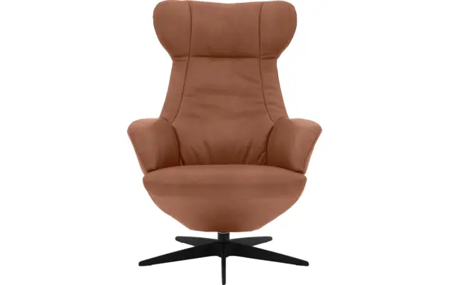 Goossens excellent relaxstoel avec bruin leer - 8210295-02