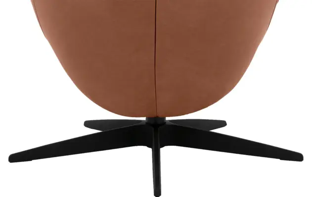 Goossens excellent relaxstoel avec bruin leer - 8210295-07
