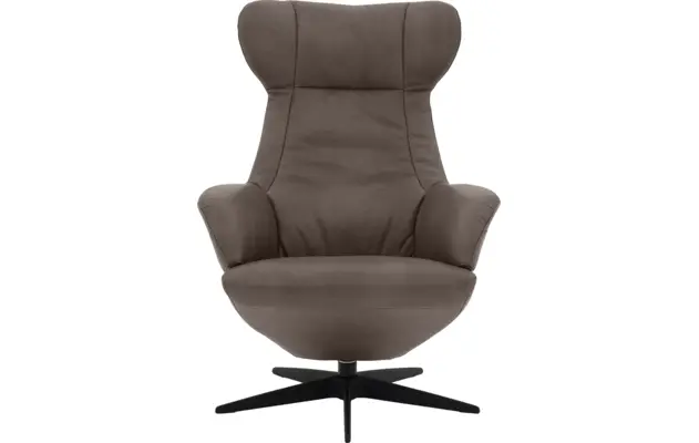 Goossens excellent relaxstoel avec grijs leer - 8210297-02
