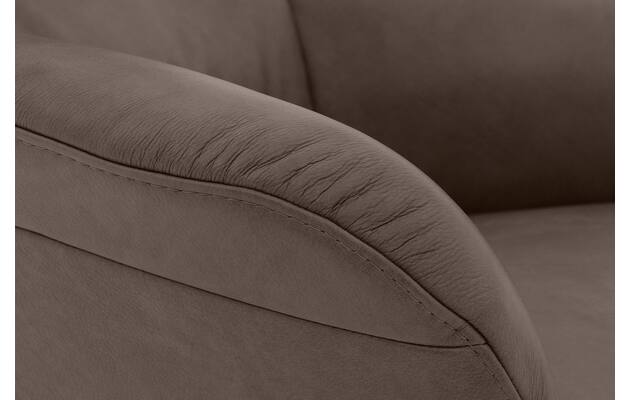 Goossens excellent relaxstoel avec grijs leer - 8210297-09