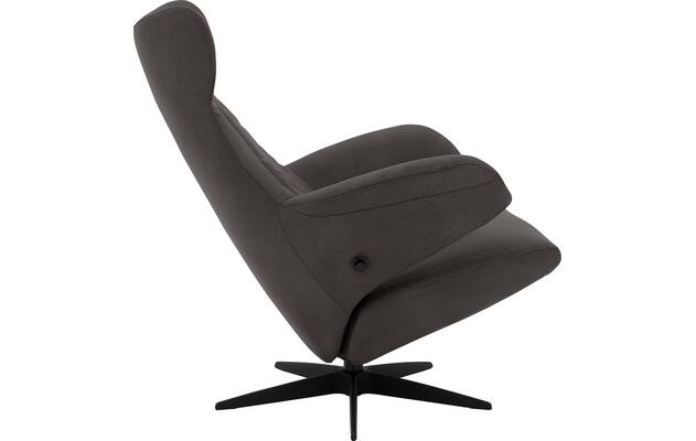 Goossens excellent relaxstoel avec grijs leer - 8210298-06
