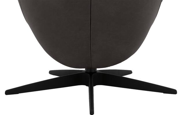 Goossens excellent relaxstoel avec grijs leer - 8210298-07
