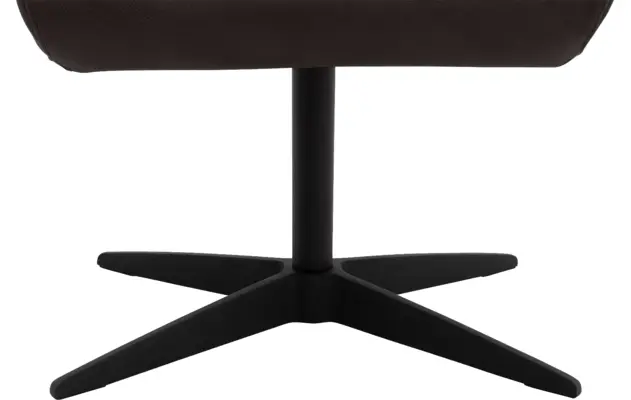 Goossens hocker avec grijs leer - 8210338-03