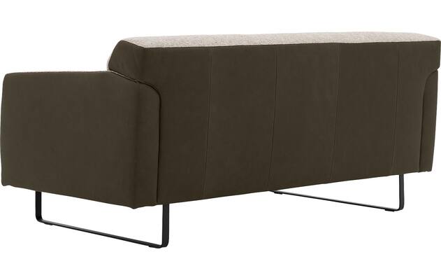 Goossens excellent zitbank montreal groen leer - 8210340-05