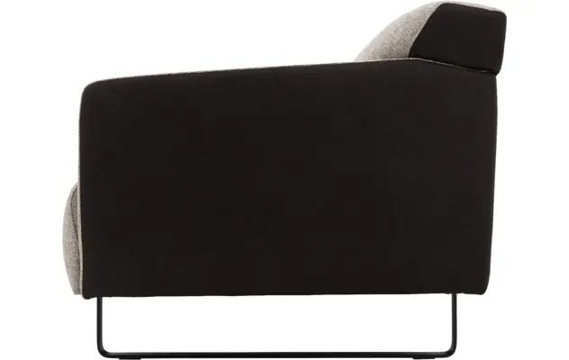 Goossens excellent zitbank montreal grijs leer - 8210342-06