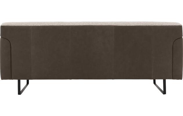 Goossens excellent zitbank montreal grijs leer - 8210345-04