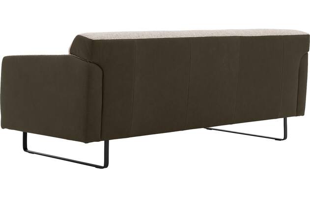 Goossens excellent zitbank montreal groen leer - 8210348-05