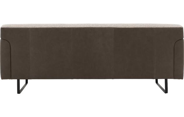 Goossens excellent zitbank montreal grijs leer - 8210349-04