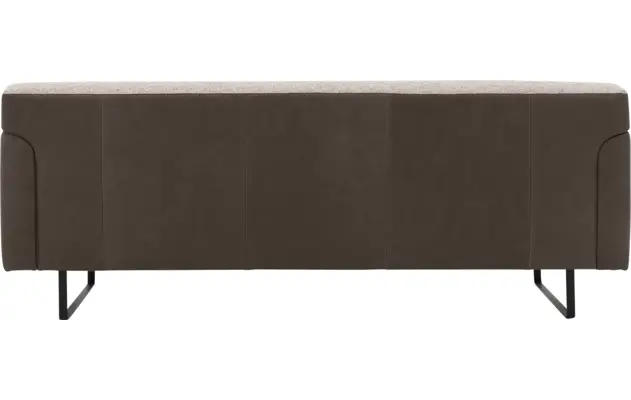 Goossens excellent zitbank montreal grijs leer - 8210349-04