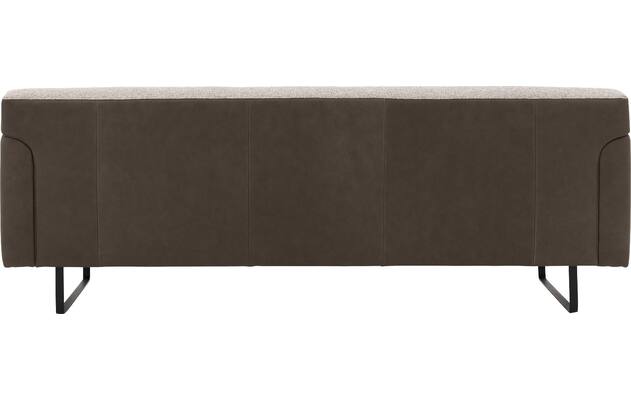 Goossens excellent zitbank montreal grijs leer - 8210353-04