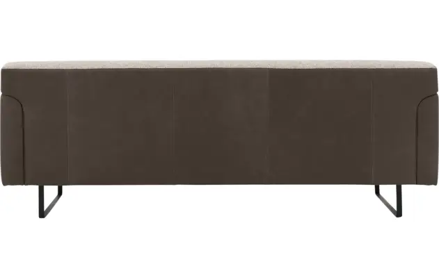 Goossens excellent zitbank montreal grijs leer - 8210353-04