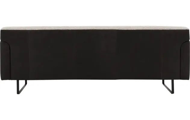 Goossens excellent zitbank montreal grijs leer - 8210354-04