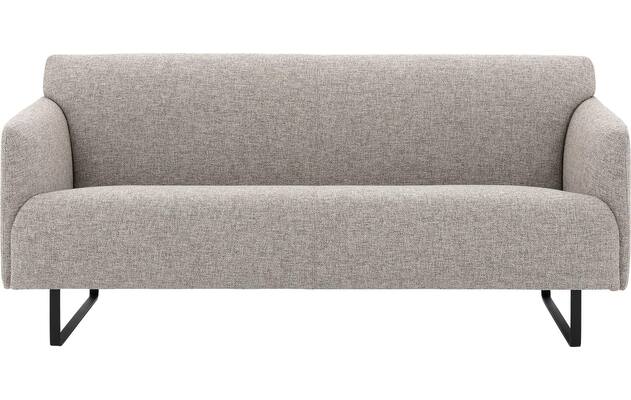 Goossens excellent zitbank montreal grijs stof - 8210372-01