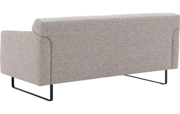 Goossens excellent zitbank montreal grijs stof - 8210372-03